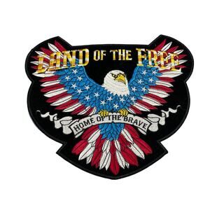 Land of the Free Home of the brave  heat transfer Wild Side